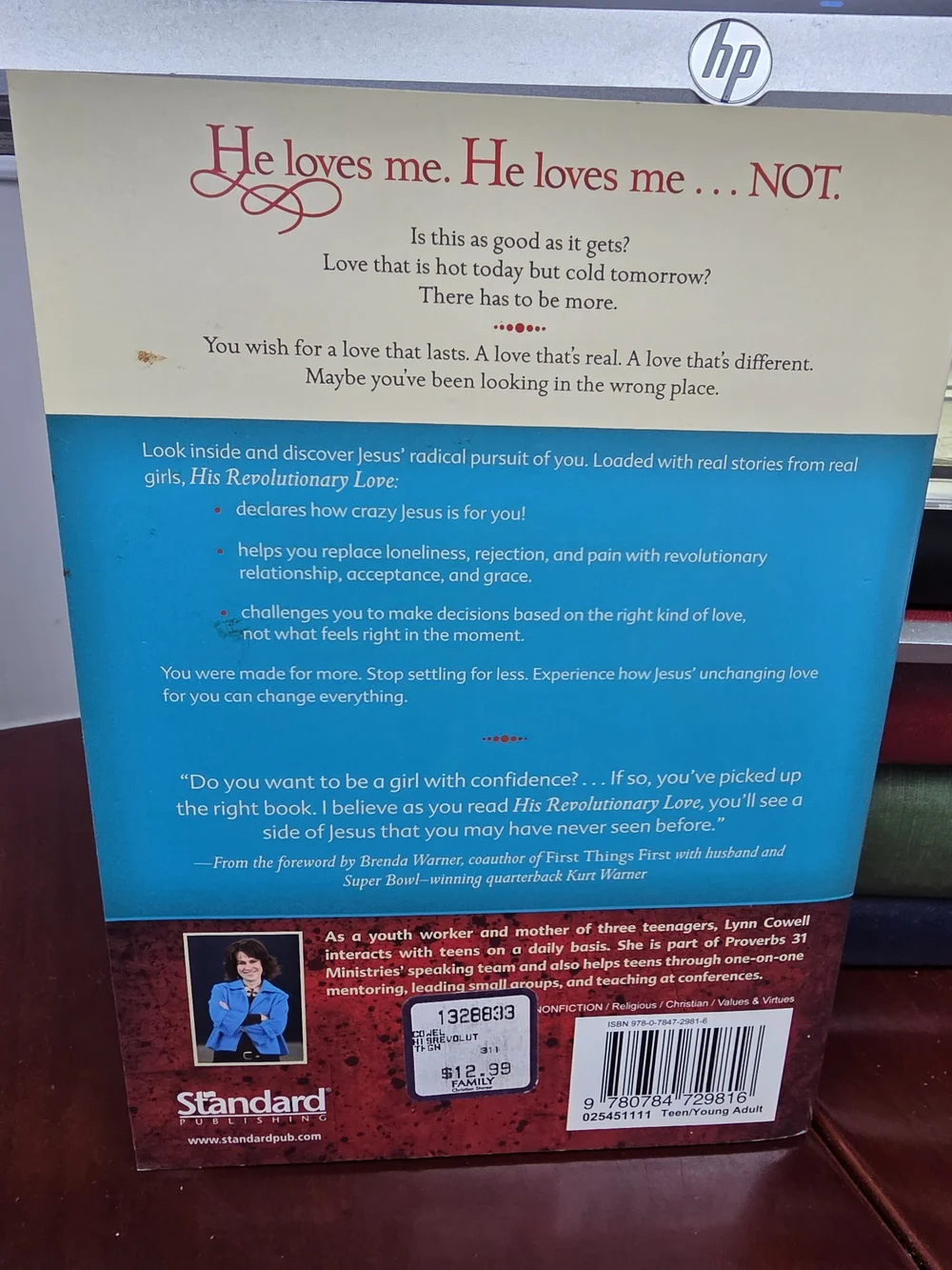His Revolutionary Love by — Turquoise and Red Decorative Book